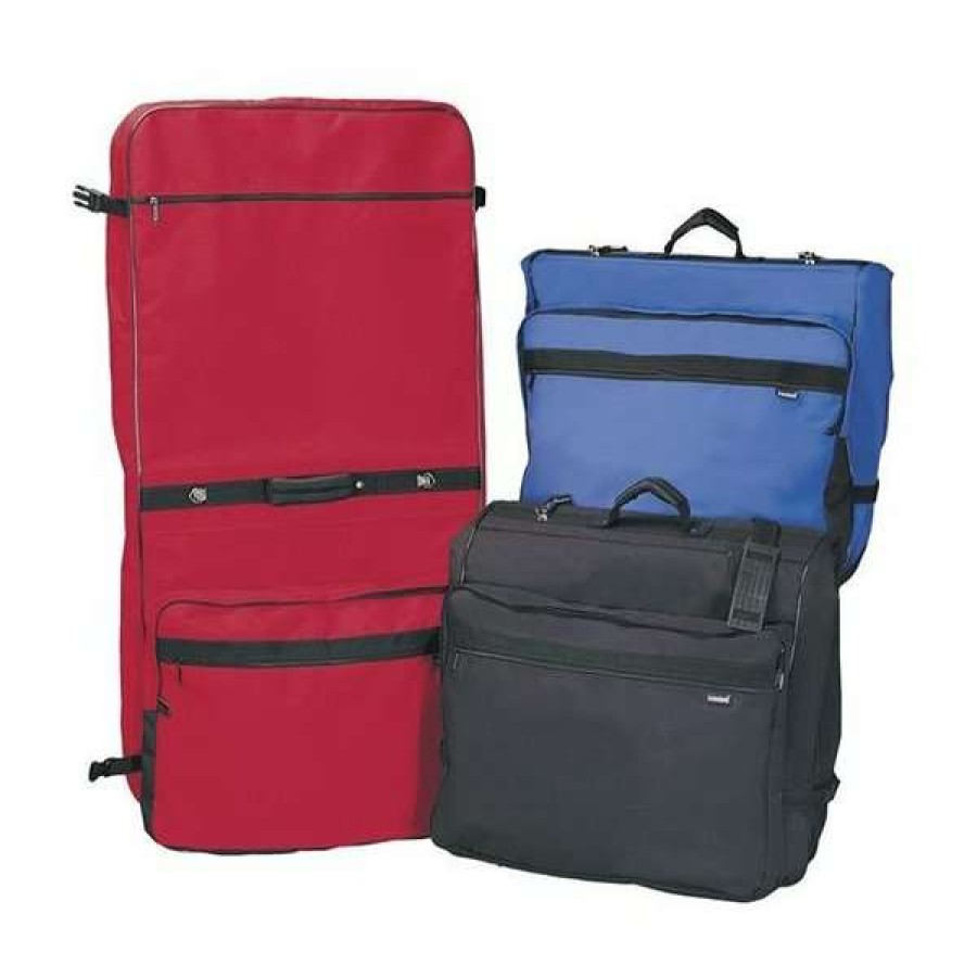 Shop 9545.Red Deluxe Garment Bag, Red Hot