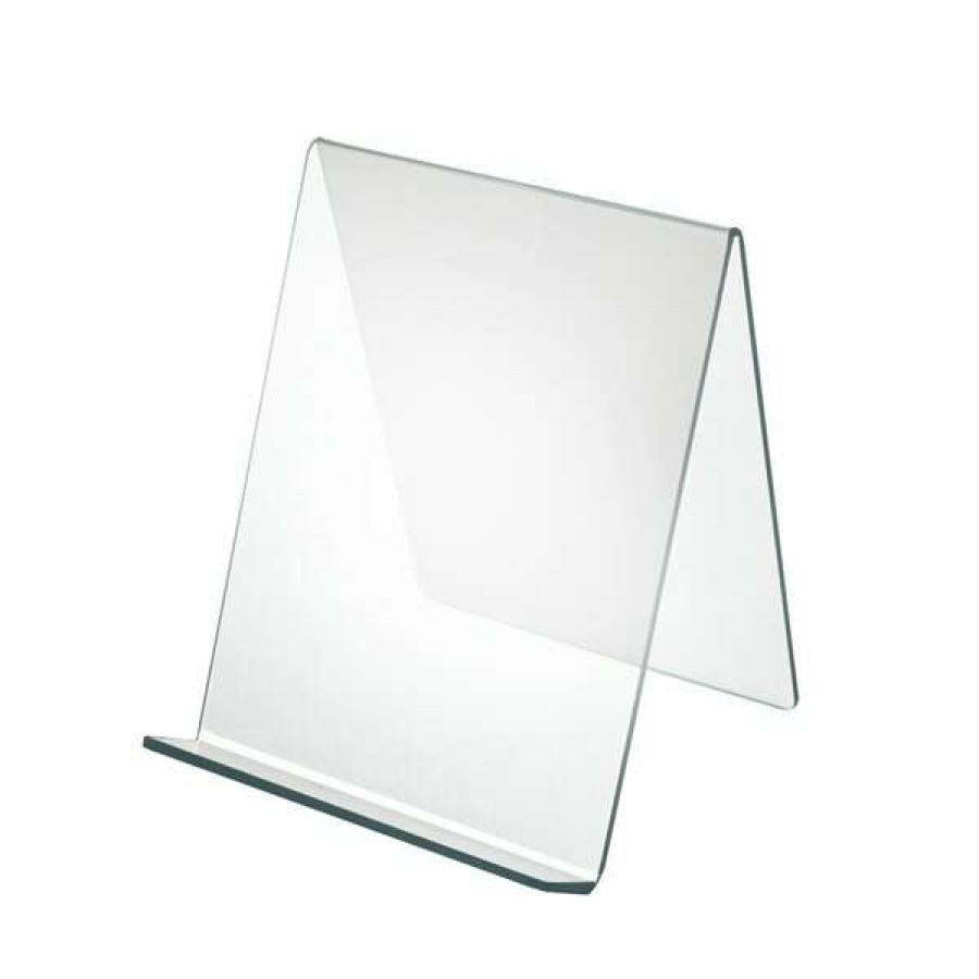 Shop 8 W X 8 D X 8.75 H Easel Display. Front Lip: 1.75 H, Pk10 Clearance