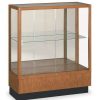 Shop Display Case, Walnut, 40X36X14 In Online