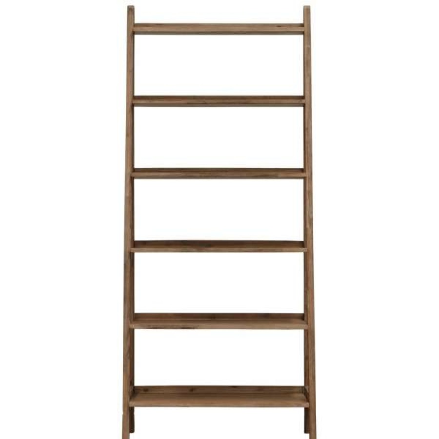 Rivendell Furniture Special Style Berida Acacia Timber Ladder Display Shelf New