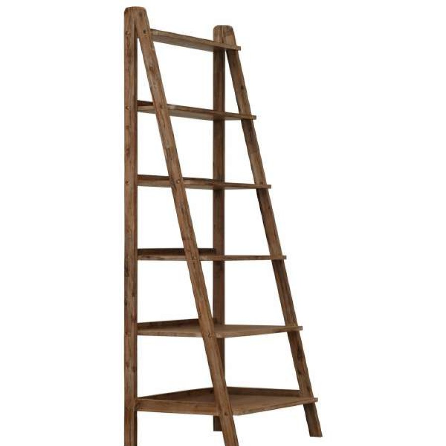 Rivendell Furniture Special Style Berida Acacia Timber Ladder Display Shelf New