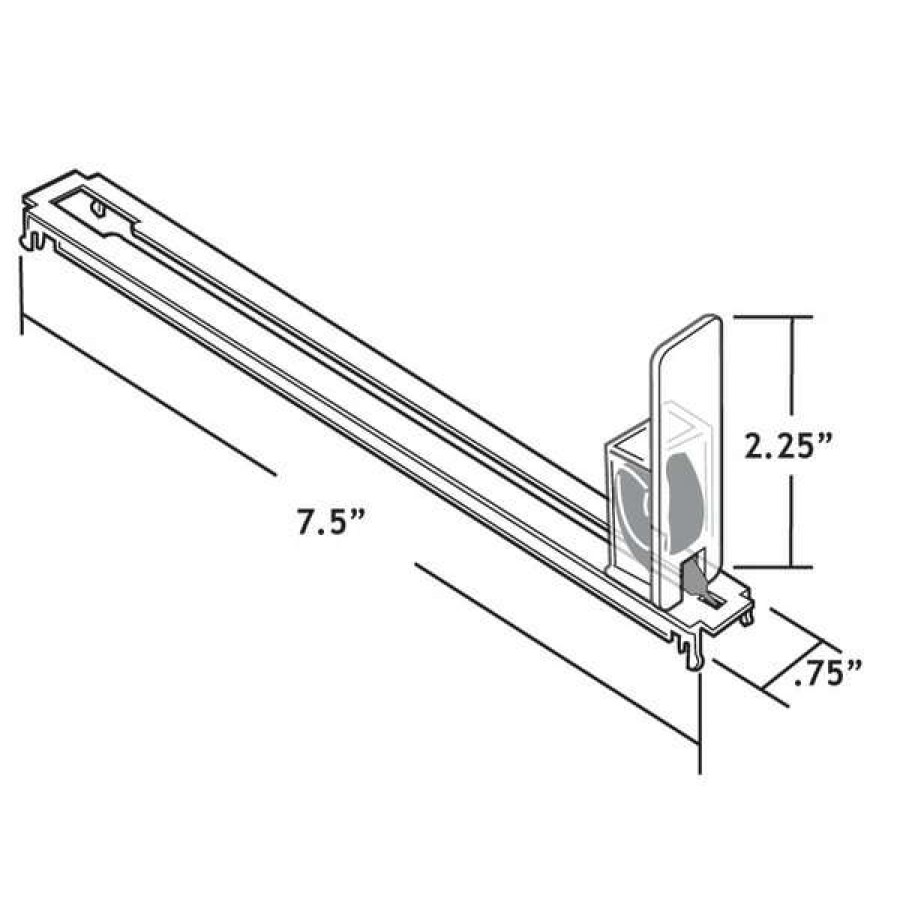 Shop Spring-Loaded Pusher Track, Pk50 Hot