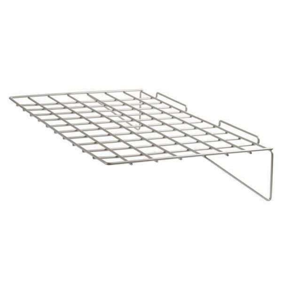 Outlet Slatwall Merch Shlf, Steel, Ldcap:10Lb, Pk6 Hot