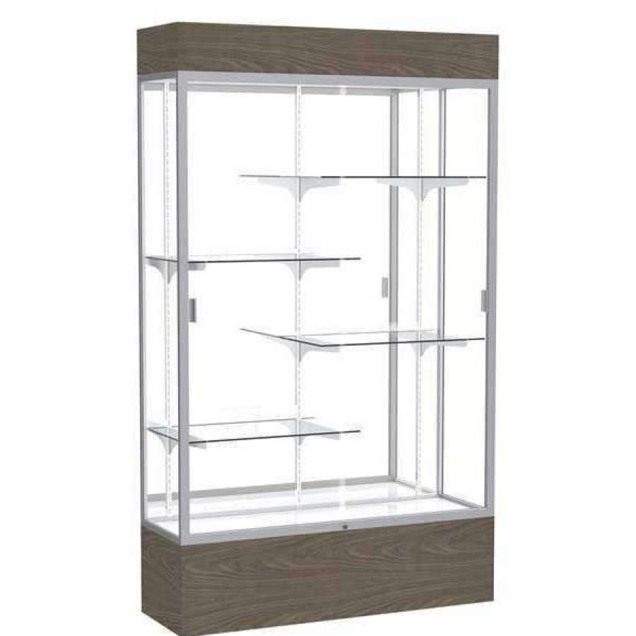 Shop Lit Flr Cs, 48X80X16, Mirr, Satin, Wlntvnyl Wholesale