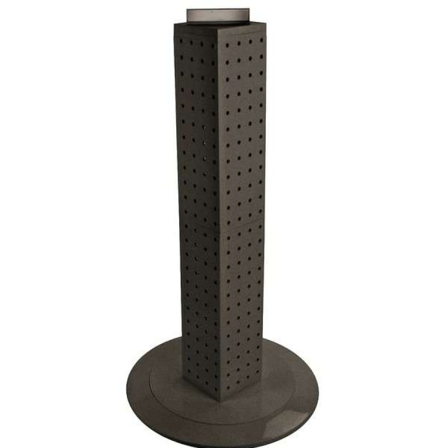 Shop Four-Sided 4 W X 24 H Pegboard Tower W/ Revolving 14.5 Base New