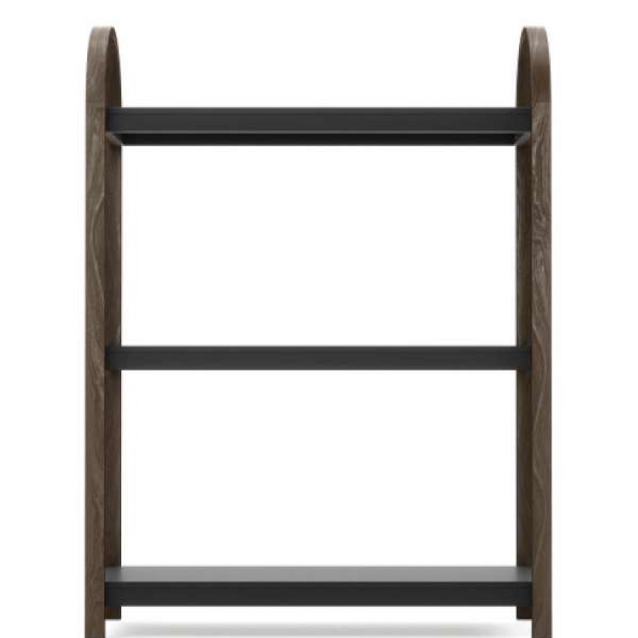 Top Sellers Umbra Bellwood Wooden Display Shelf, Small, Black / Walnut Online