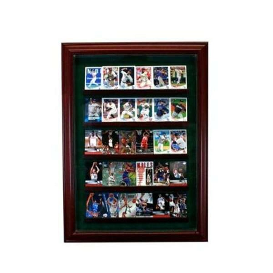 Shop Pc-30Crdcb-C 30 Card Cabinet Style Display Case, Cherry Wholesale