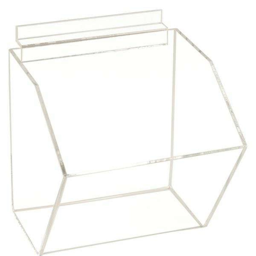 Outlet Acrylic Slatwall Dump Bin, 6 X 6 , Pk24 Online