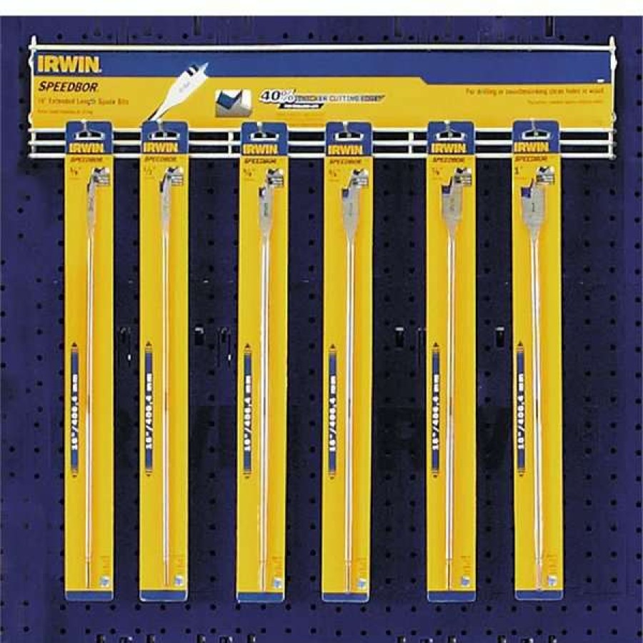 Outlet 12 Pc. 16 Extra Long Spade Bit Merchandiser Best