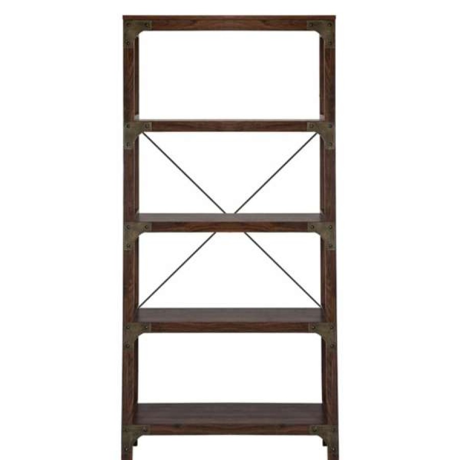 Hal Furniture Premium Logan Industrial Display Shelf Hot