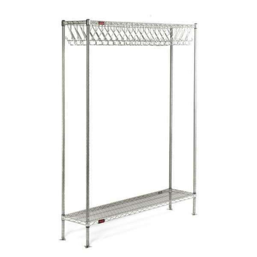 Shop Freestanding Gowning Rack, Crm, 14 Wx60 L Clearance