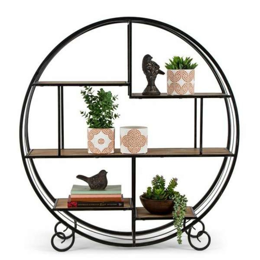 Want Giftware Store Rotta Metal & Wood Display Shelf Online