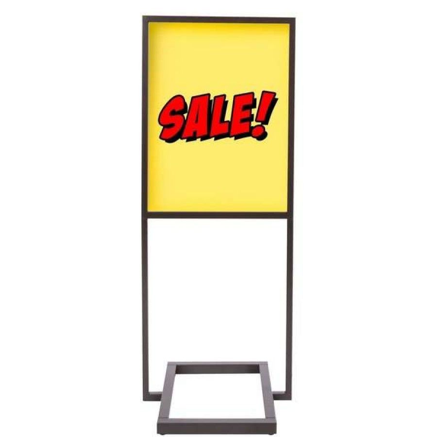 Shop Linea 22 Wx28 H Floor Standing Sign Holder Best