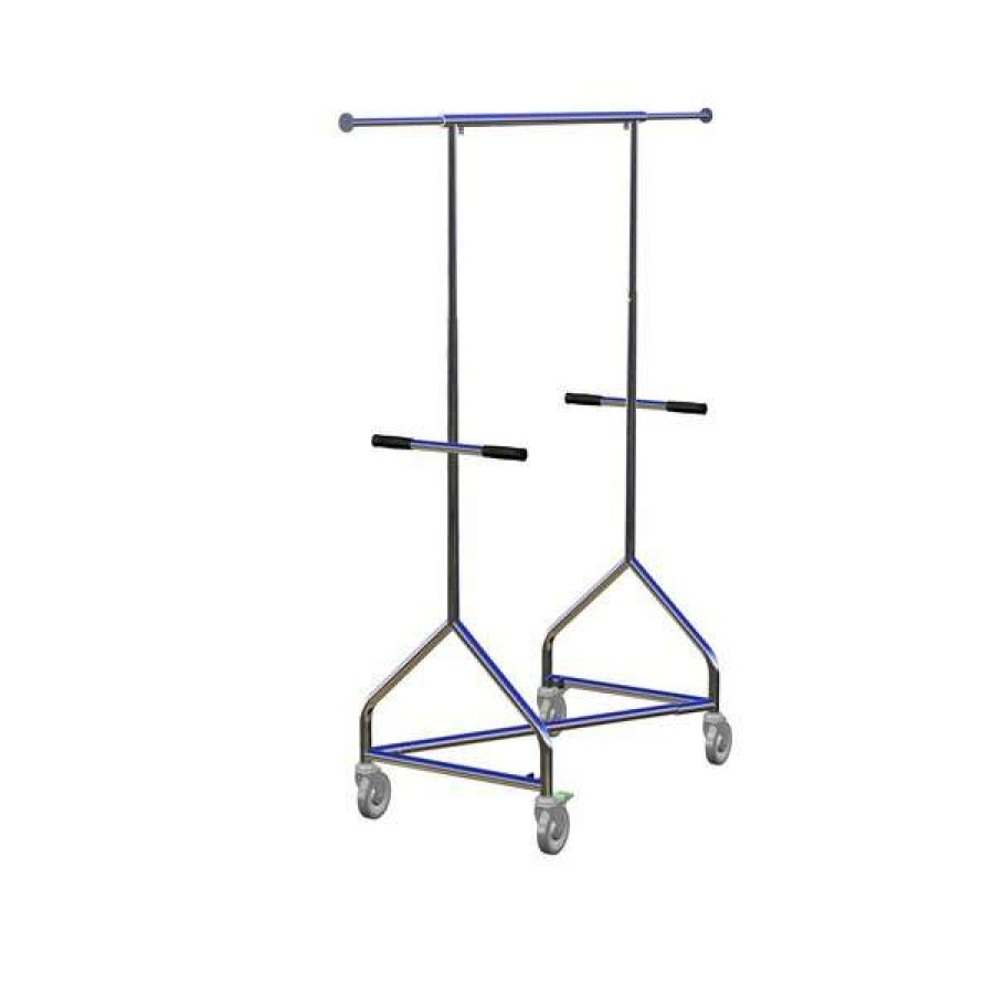 Shop Rlng Rack W/ Bmprs 24 D X 40 L X 56 -73 Online