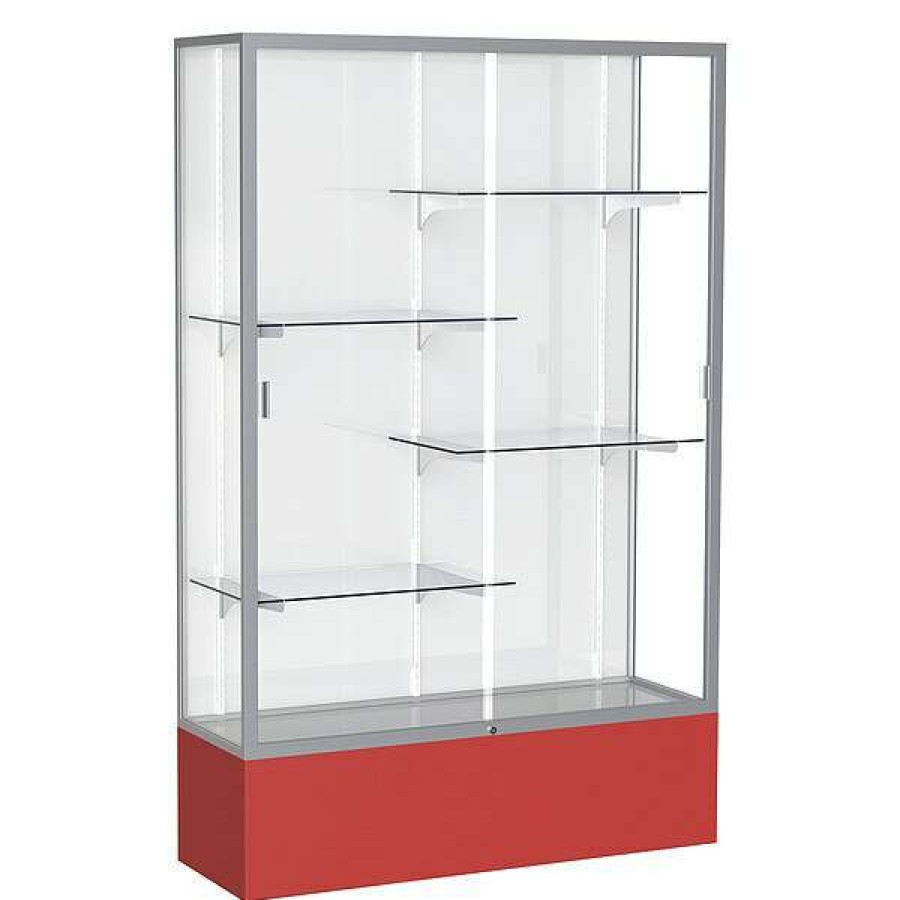 Shop Spirit Flrcs, 48X72X16, White, Satn, Red Hot