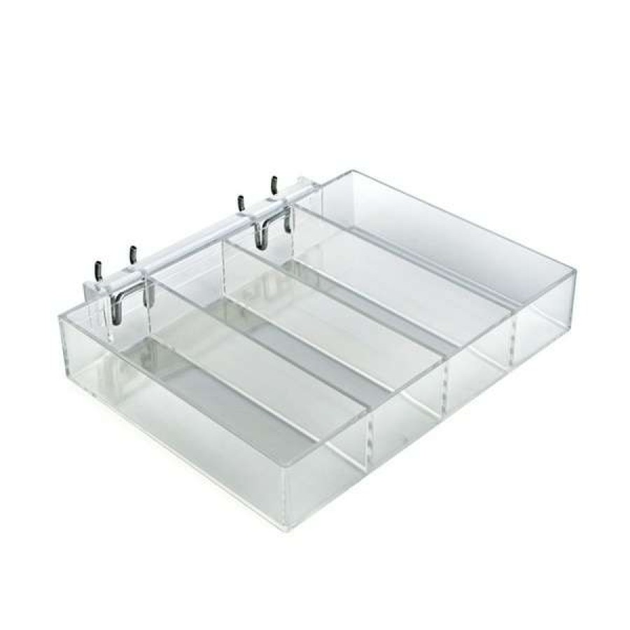 Shop Four Compartment Tray For Peg/Slat/Counter, Pk2 Hot