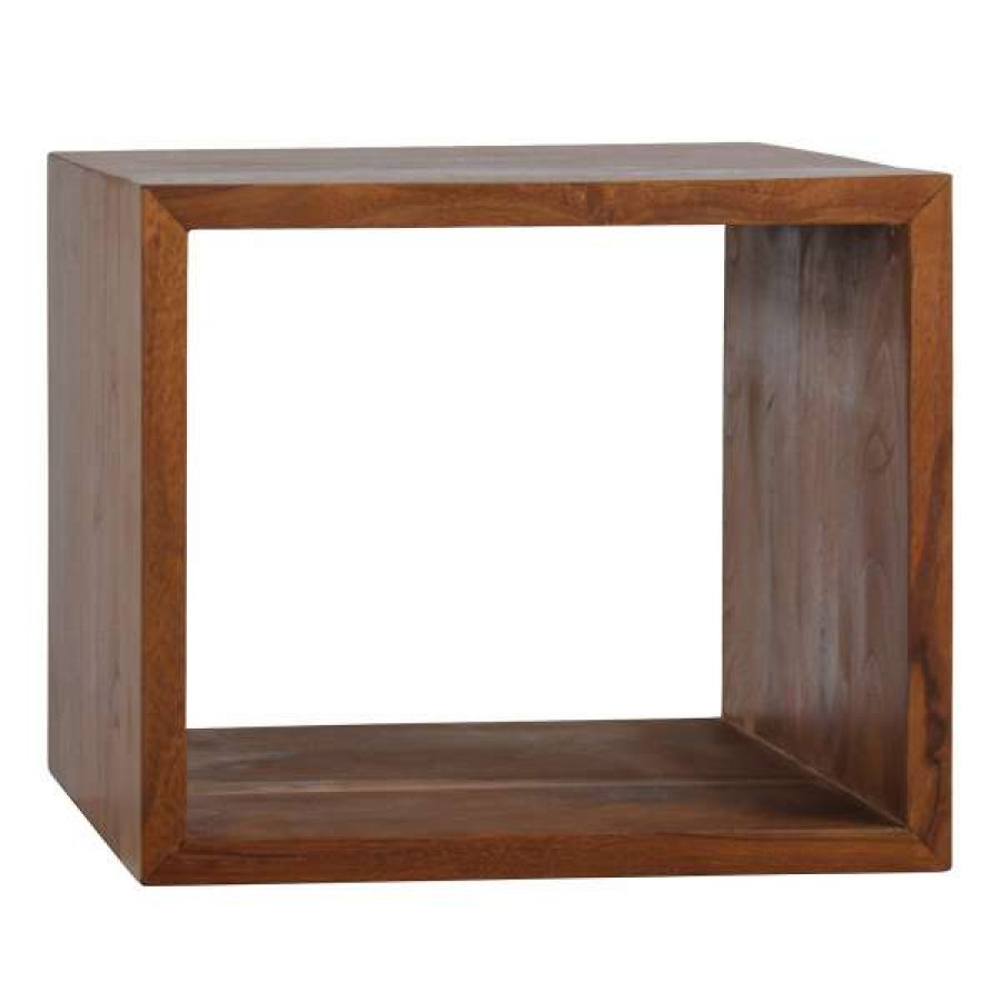 Superb Lifestyles Hot Sell Tropica Commercial Grade Reclaimed Teak Timber Cube Stand, Squat Hot