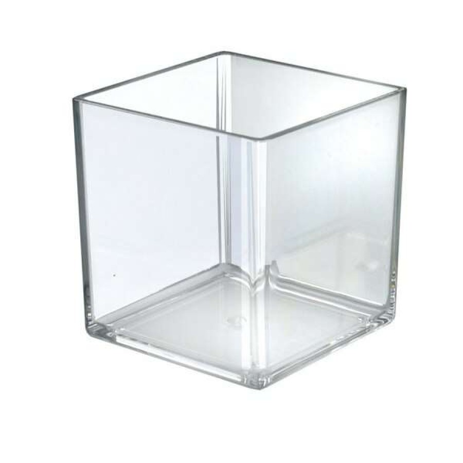 Shop 6 Deluxe Clear Acrylic Cube Bin, Pk4 Best