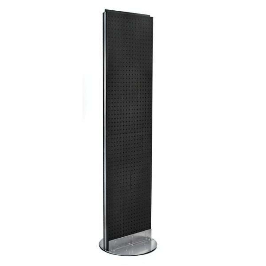 Shop 2-Sided Pegboard Revolving Floor Display Panel Size: 16 W X 60 H Clearance