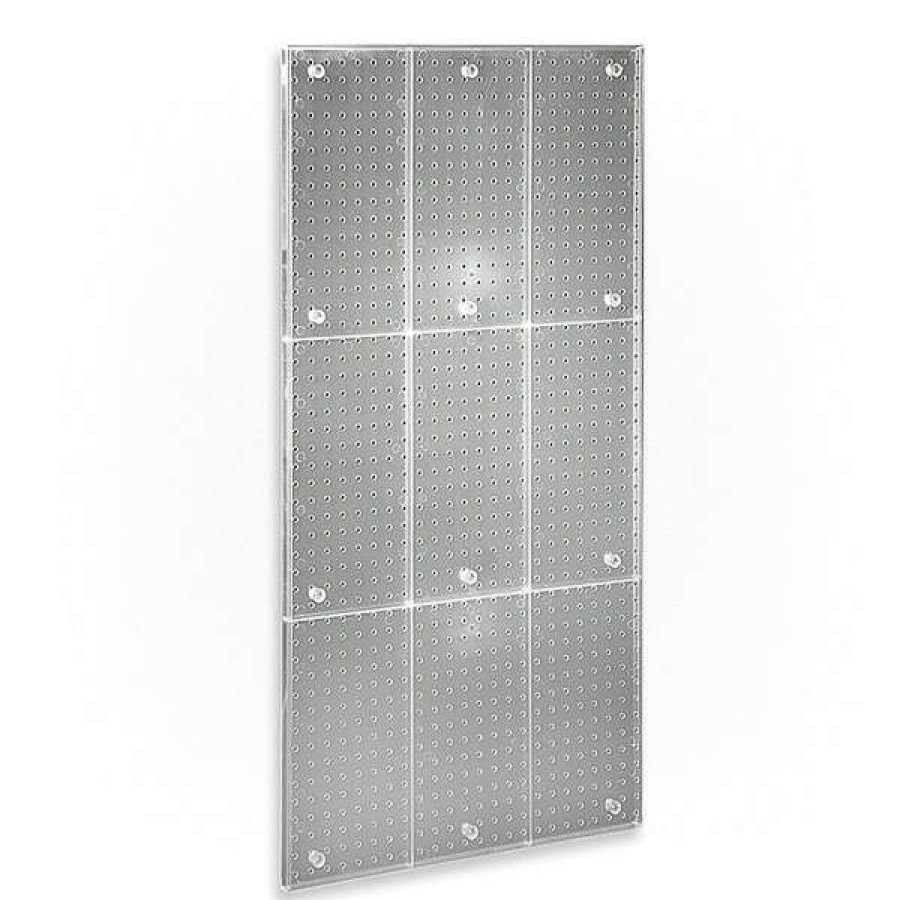 Shop 24 X 48 One-Sided Pegboard Panel (Clear Frost Only) Best