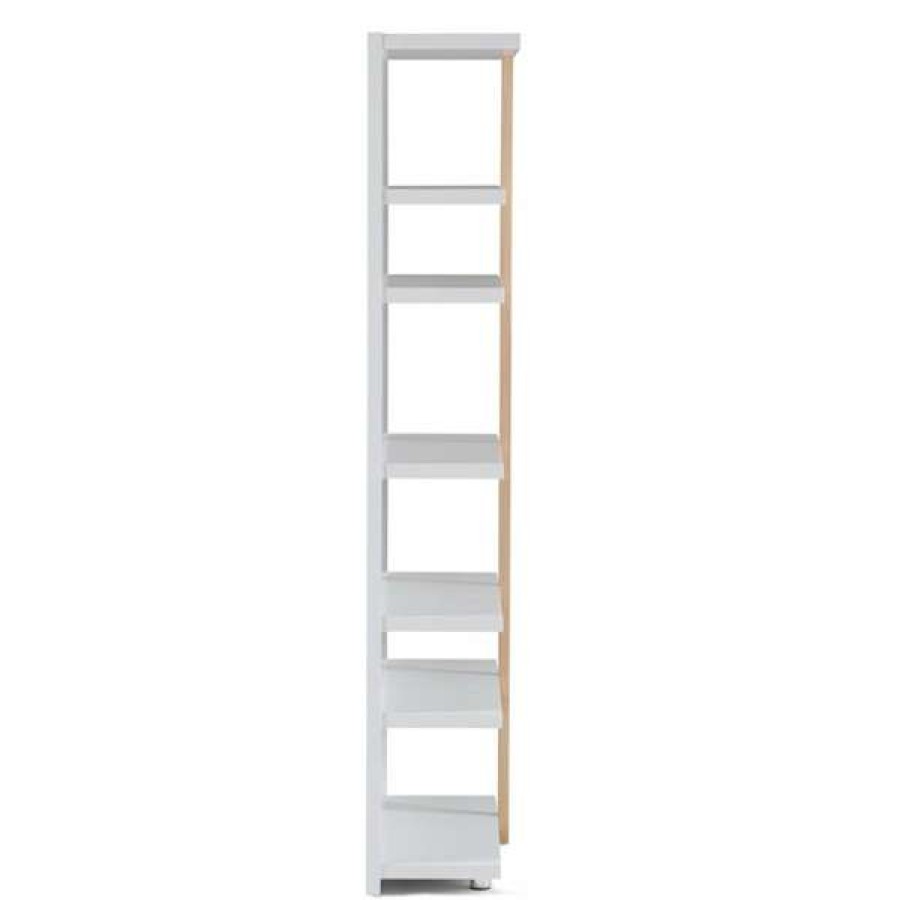 Homestar Cheaper Alexandria Display Shelf, White Online