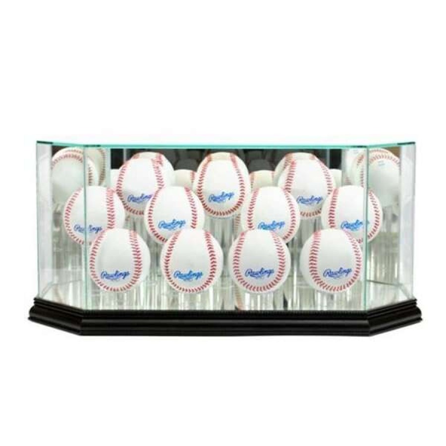 Shop 11Bsb-B Octagon 11 Baseball Display Case, Black Clearance