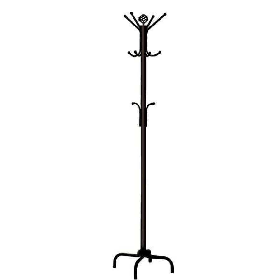 Shop Coat Rack, 70 H, Black Metal Online