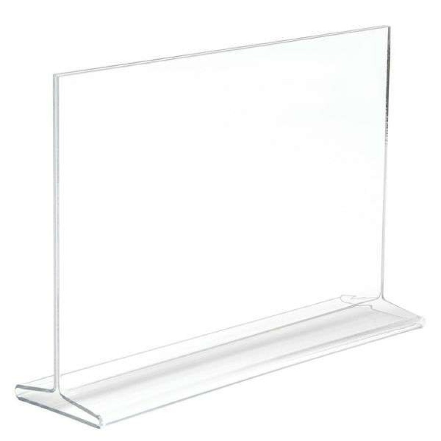 Shop Acrylic Counter Sign, 7 11 , Top Load, Pk24 Best