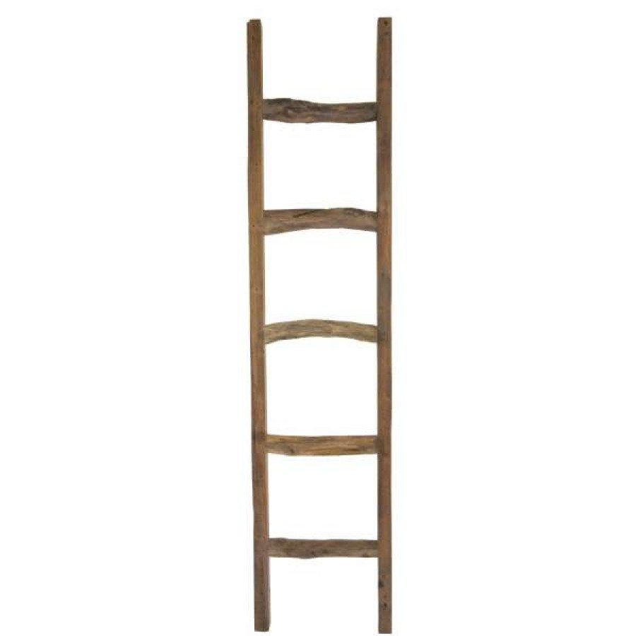 Superb Lifestyles Online Sales Tropica Driftwood Commercial Grade Reclaimed Teak Timber Ladder Rack Clearance