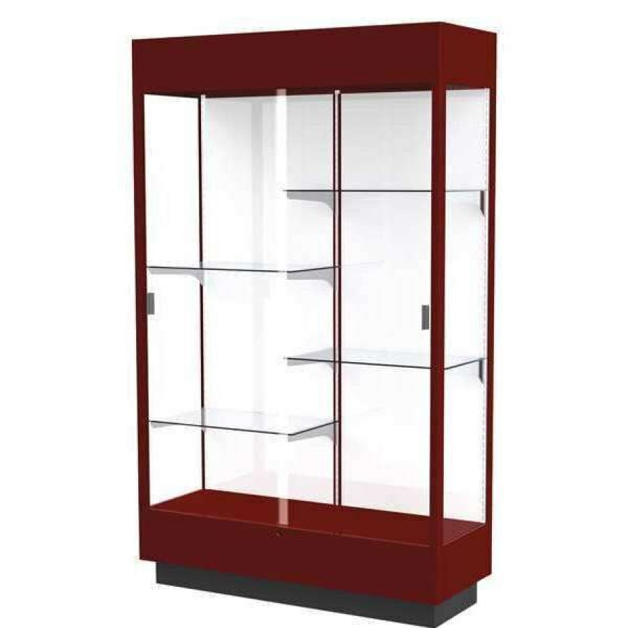 Shop Floor Case, 48X70X18, Cordovan, Lt Crnce Best