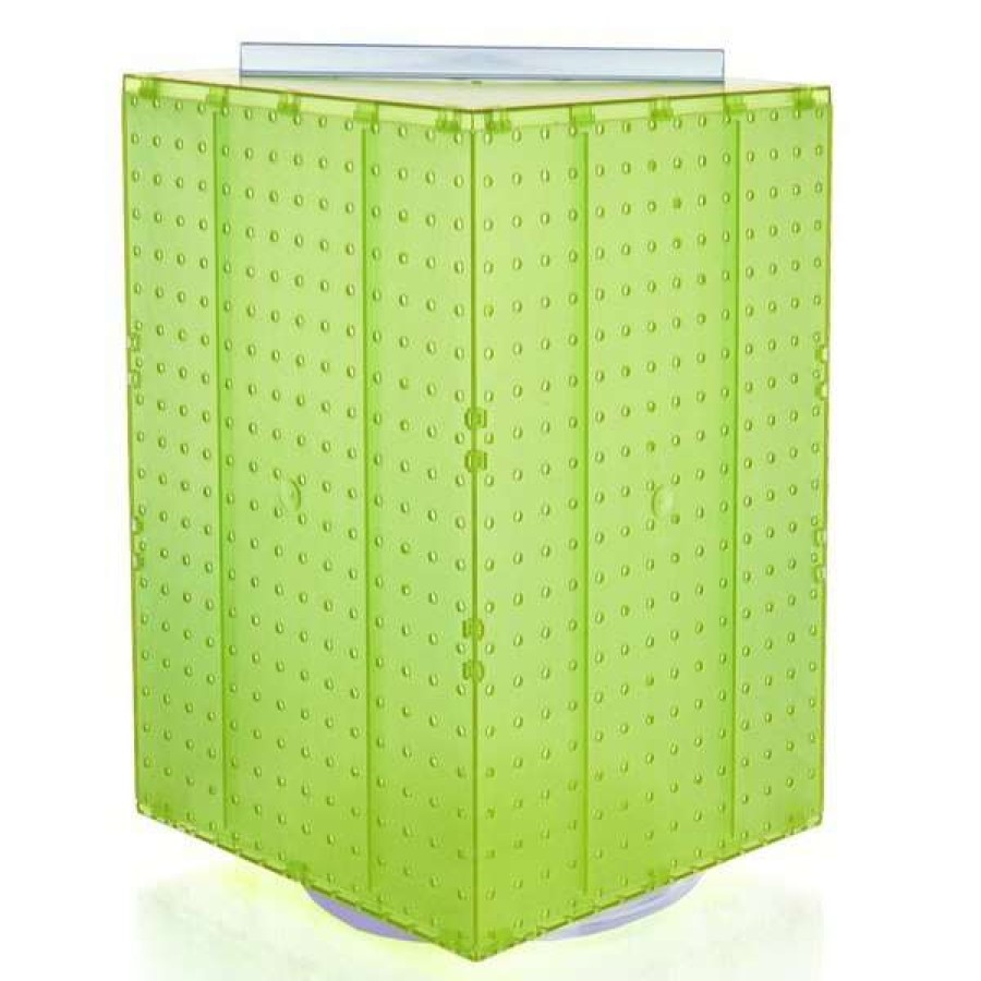 Shop Four-Sided Revolving 14 W X 20 H Pegboard Counter Display Clearance