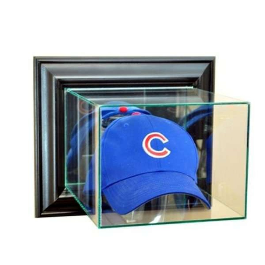 Shop Wmcap-B Wall Mounted Cap & Hat Display Case, Black Online