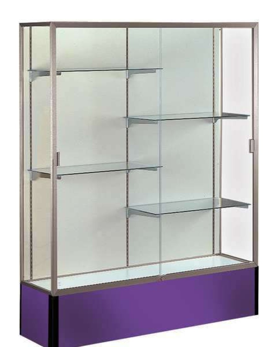 Shop Display Case, 72X48X16, Purple Online