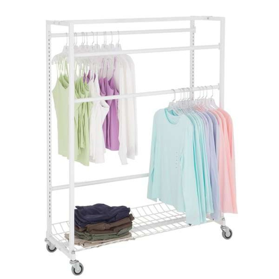 Shop Adjustbl Hang Rail Rack 19 1/2 D X 48 L Wholesale