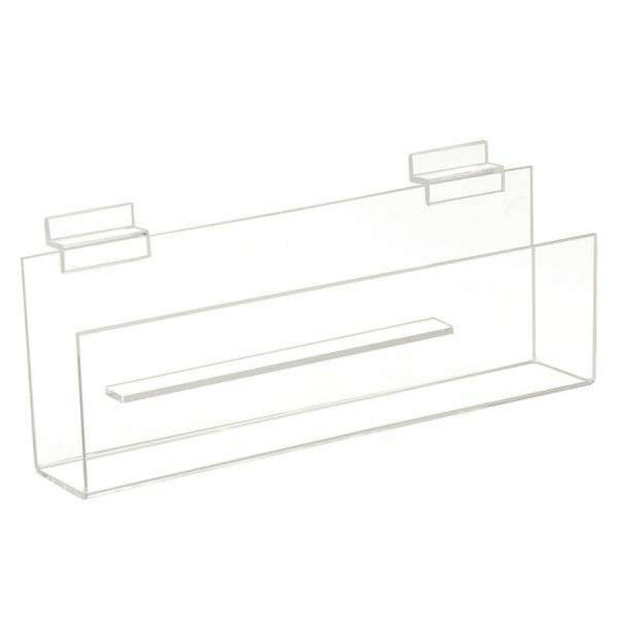 Outlet Slatwall Greeting Card Shelf, 12 X2 , Pk12 Best