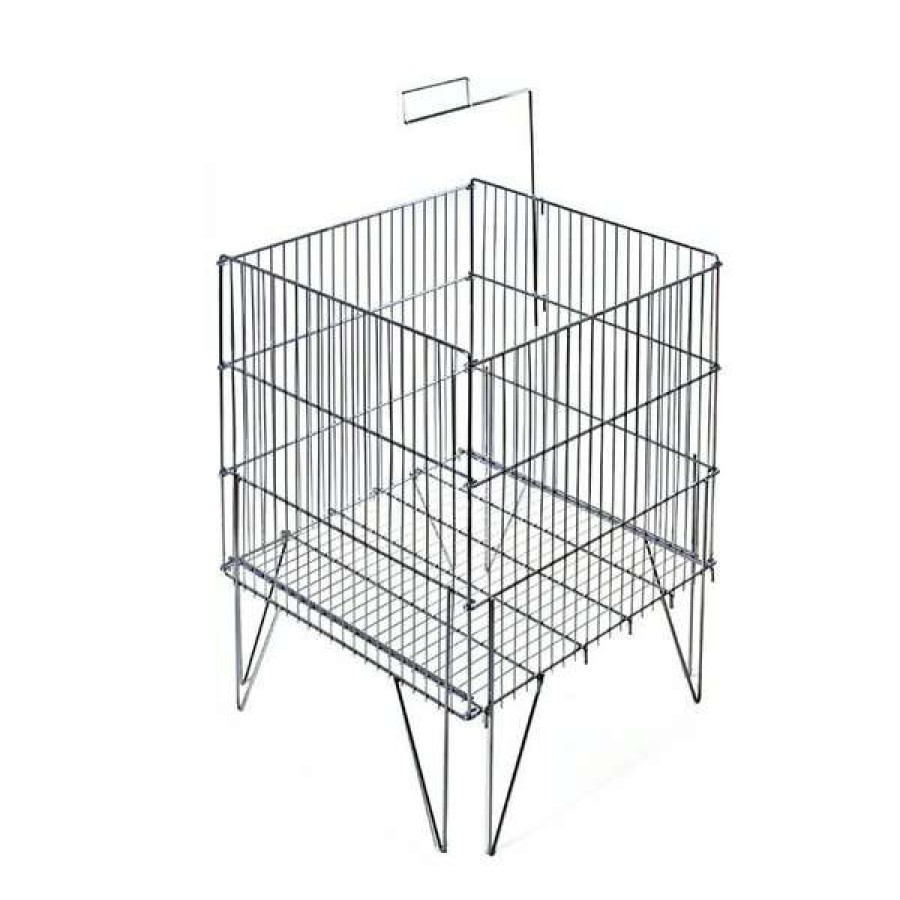 Shop Square Large Stainless Wire Bin Wholesale