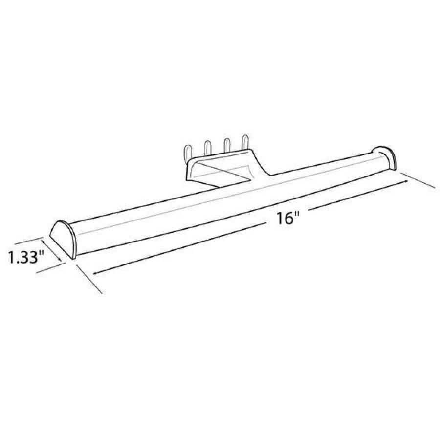 Shop Bracelet Bar For Pegboard Or Slatwall: 16 L, Pk4 Hot