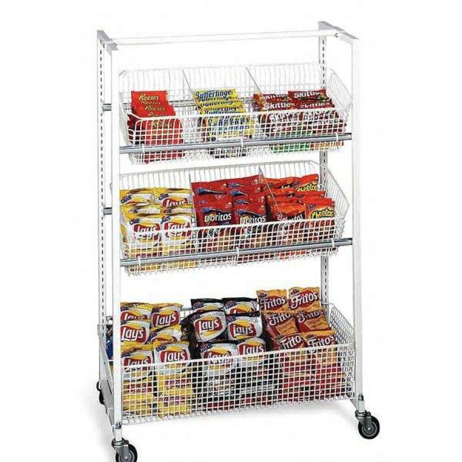 Shop Mobile Hang Rail Rack, 36X17X55 Clearance