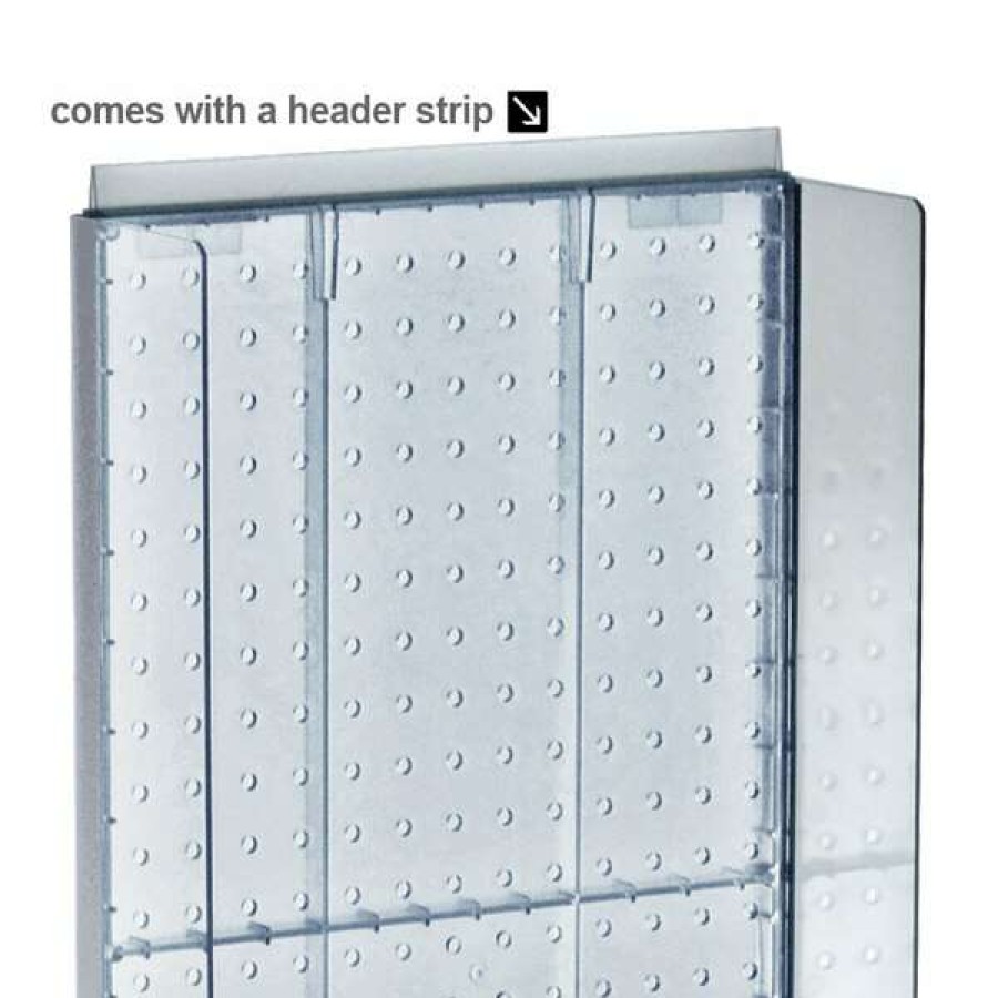 Shop 13.5 W X 44 H Pegboard Powerwing Display Hot