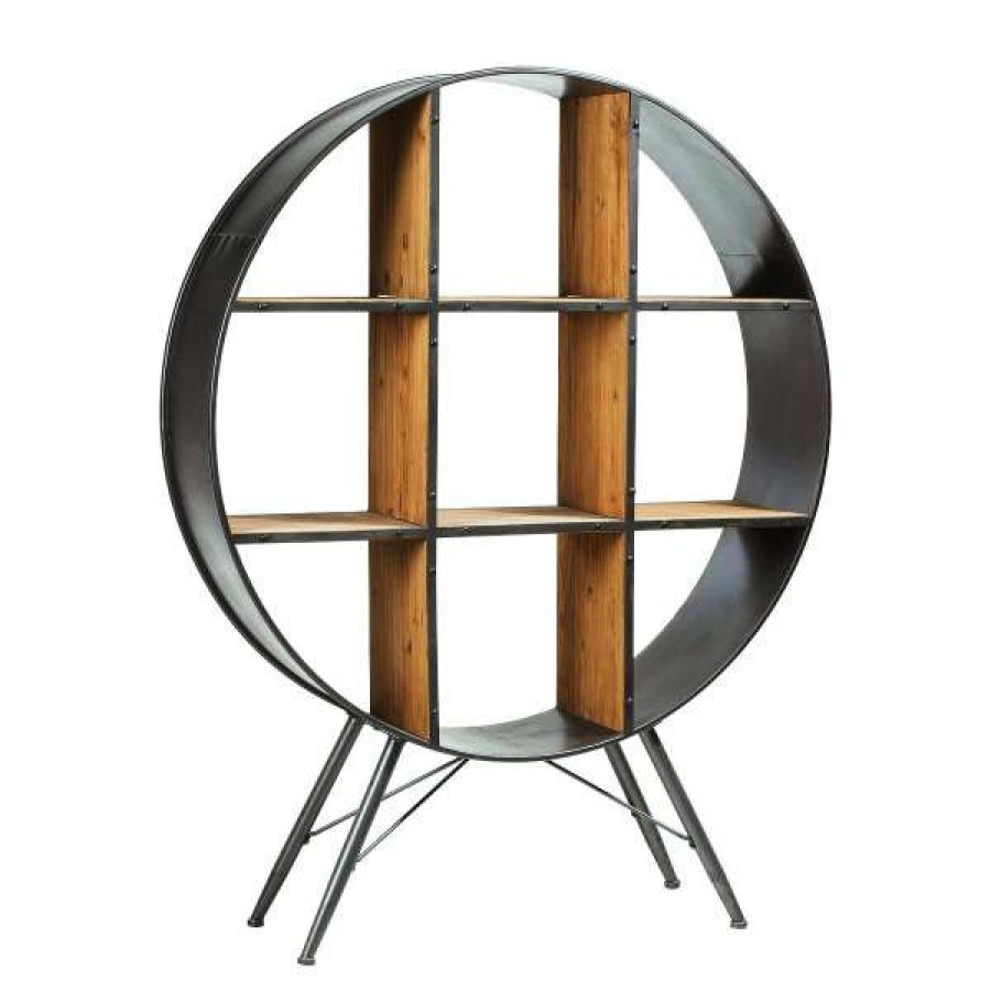 El Diseno Promotions Lavington Metal & Wood Display Shelf Wholesale