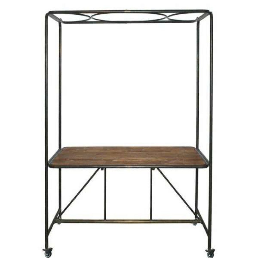 Florabelle Top Selling Orleans Rustic Iron Conservatory Table, 145Cm Best