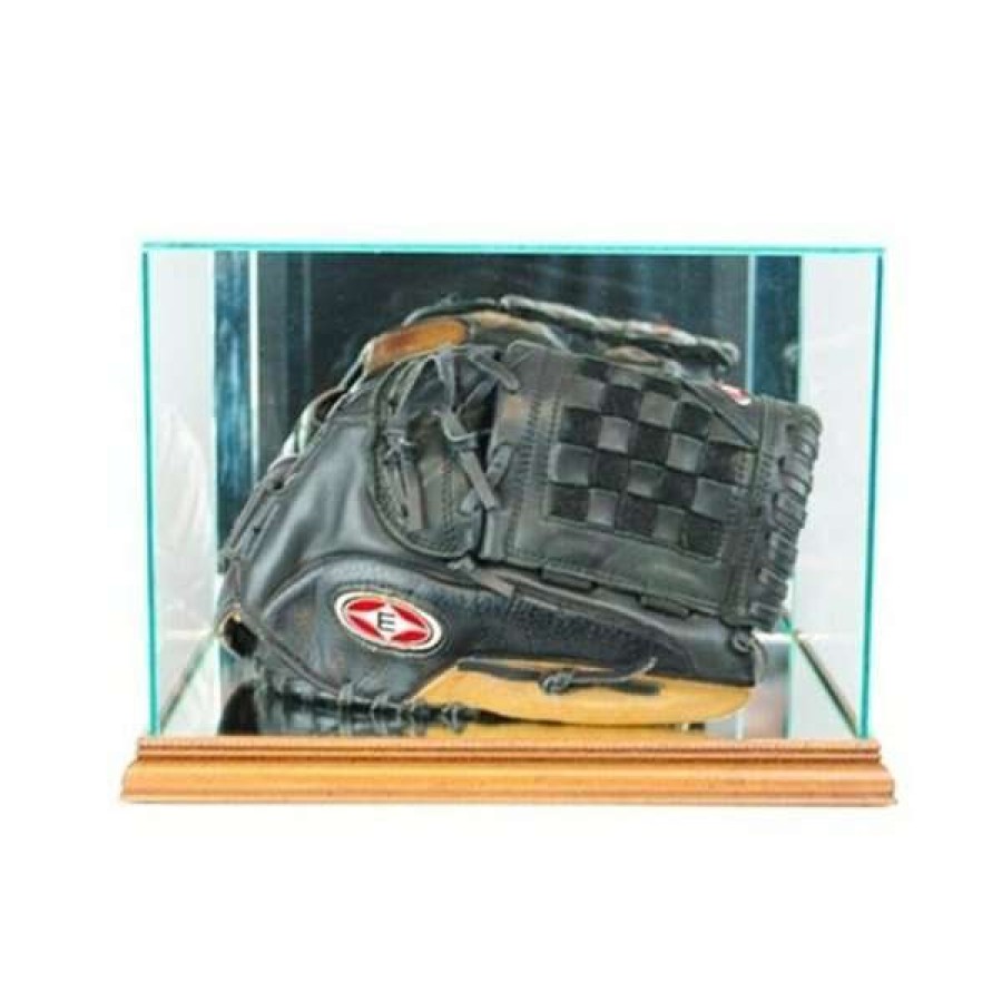 Shop Bsbglr-W Rectangle Baseball Glove Display Case, Walnut Online