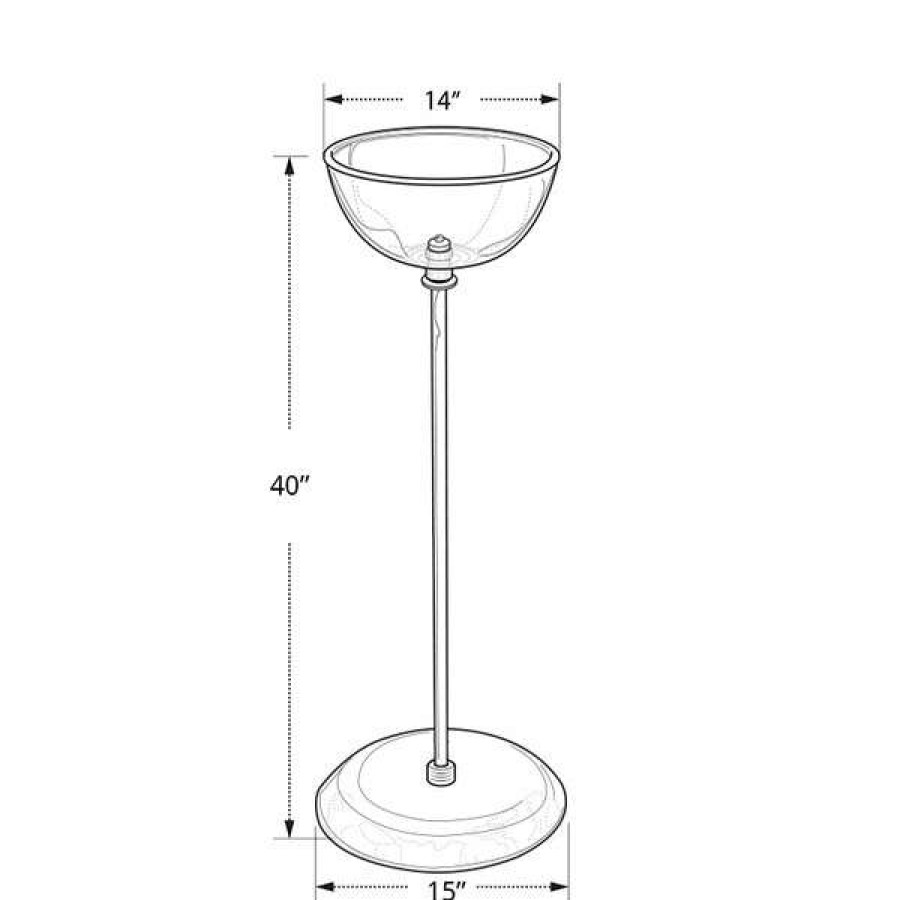 Shop 14 Diameter Single Bowl Floor Display Wholesale