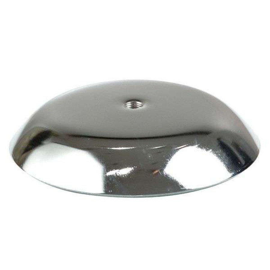 Shop Round Chrome Base, 5 , 3/8 Fitting, Pk36 New